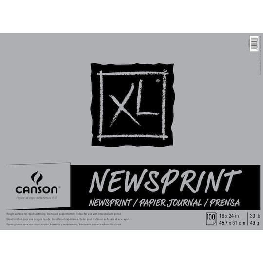 Canson® XL® Newsprint Paper Pad